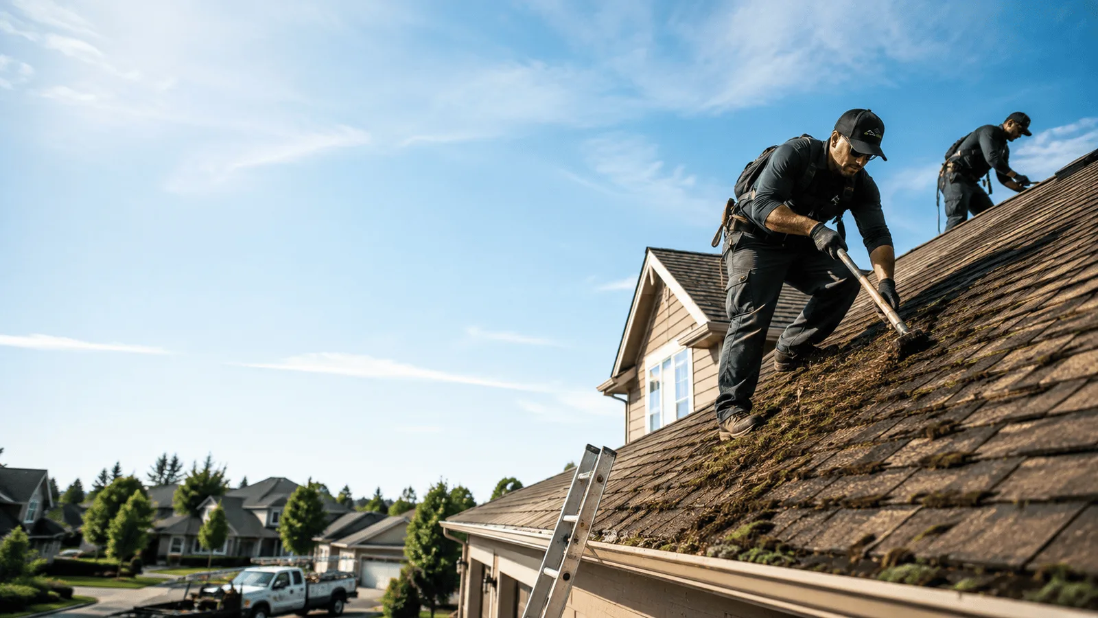 Roof Moss Removal in Graham, TX near me